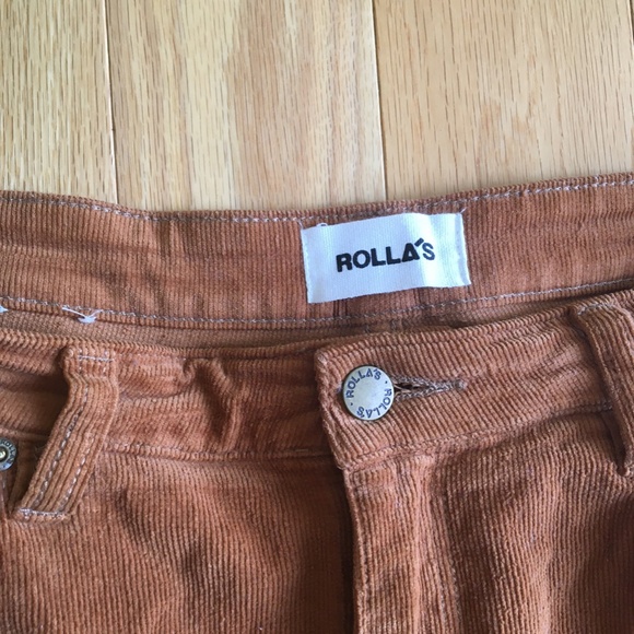 RETRO WIDE-LEG CORDUROY PANTS! - Picture 3 of 4